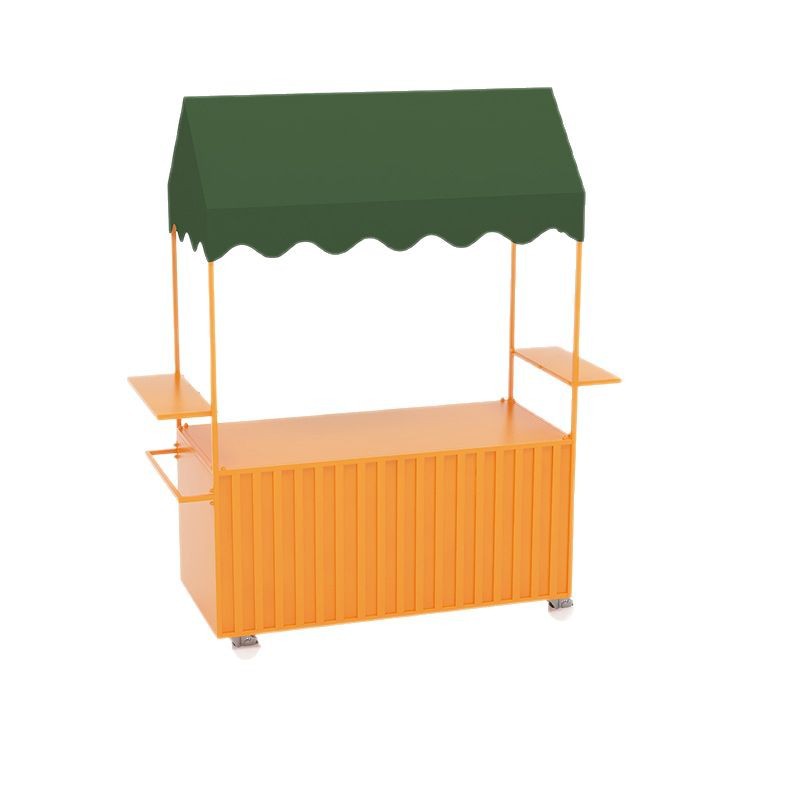 Snacks Food Stall - รถเข็นขายอาหารเคลื่อนที่ปรับแต่งได้สะดวก รถเข็นขายขนม ร้านค้าริมทาง รถเข็นตลาดกลางคืนกลางแจ้ง