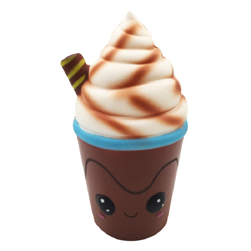 Food Like Snacks - จัมโบ้ช็อกโกแลตไอศกรีม Squishy ครีมกลิ่นหอมช้า Rising ความเครียดบรรเทาของเล่นสําหรับเด็กผู้ใหญ่ Decompression