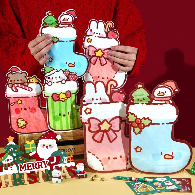 Food Like Snacks - ถุงซิปล็อคพลาสติกน่ารัก 50 ชิ้น สำหรับใส่ของขวัญ ขนม ชา