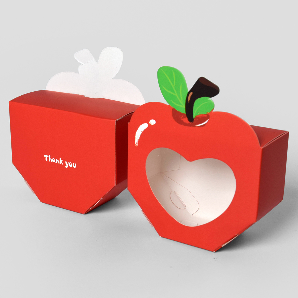 กล่องขนมรูปหัวใจแบบหน้าต่างใส  - Food Like Snacks บทวิจารณ์และราคา