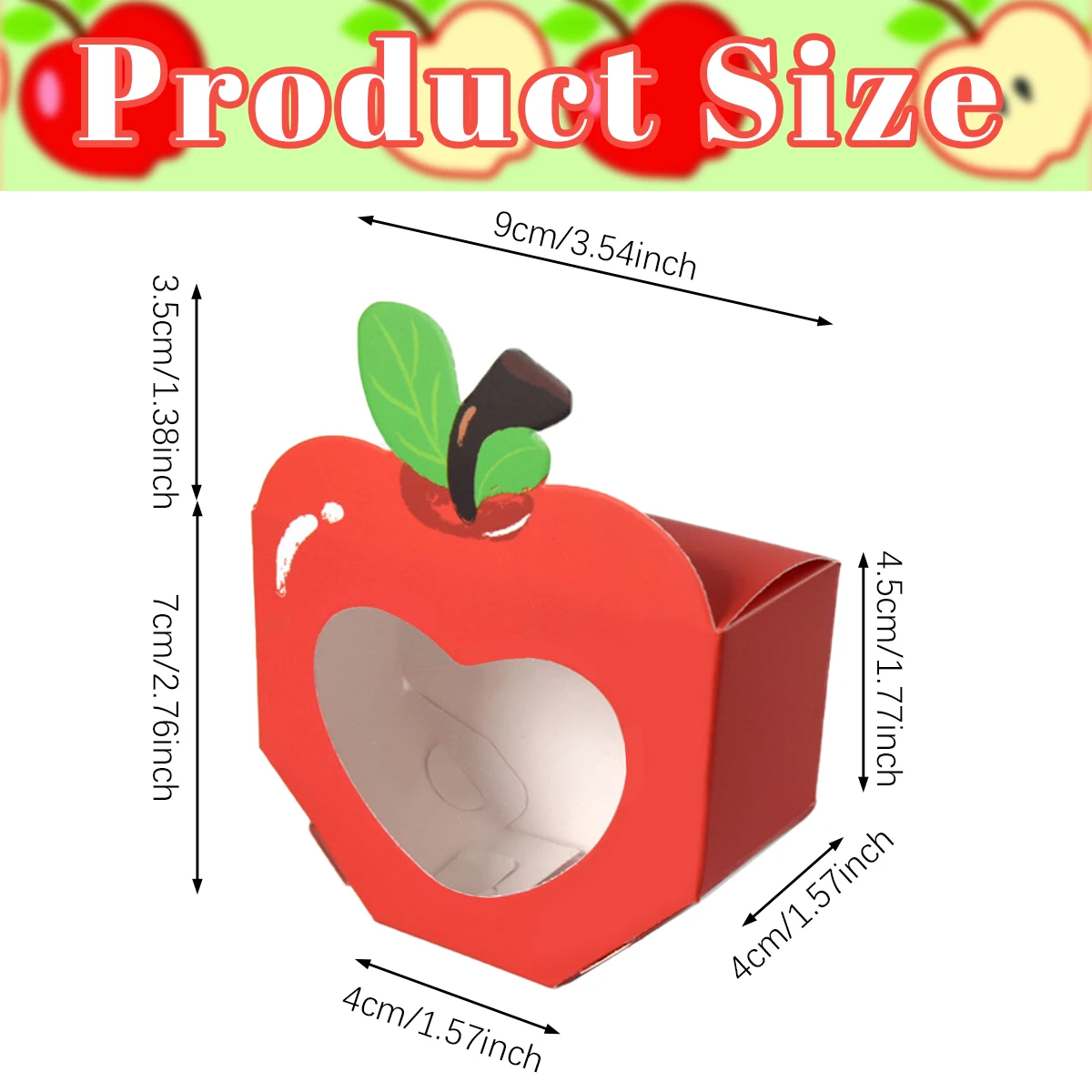 กล่องขนมรูปหัวใจแบบหน้าต่างใส  - Food Like Snacks บทวิจารณ์และราคา