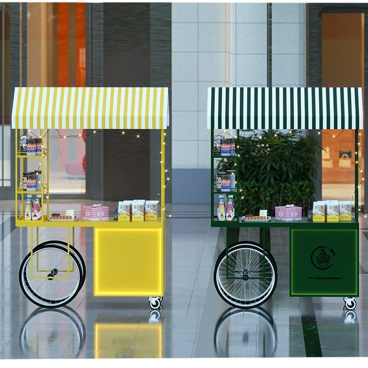 รถเข็นขายของ LTT ชั้นวางของในต - Snacks Food Stall บทวิจารณ์และราคา