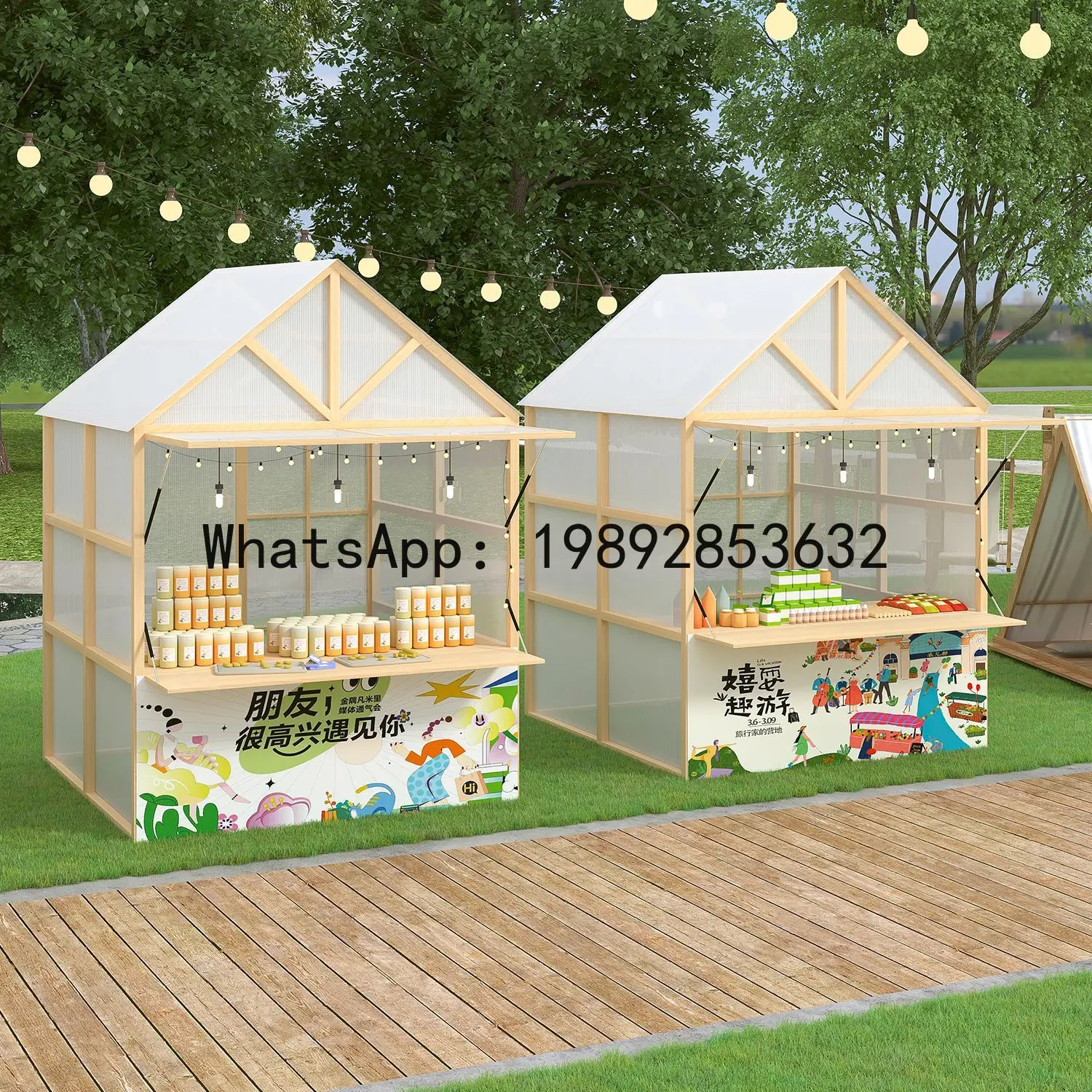 Z2-28Event ชั้นวางสินค้าสำหรับ - Snacks Food Stall บทวิจารณ์และราคา
