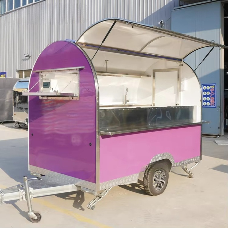 รถขายอาหารเคลื่อนที่ รถพ่วงขาย - Snacks Food Stall บทวิจารณ์และราคา