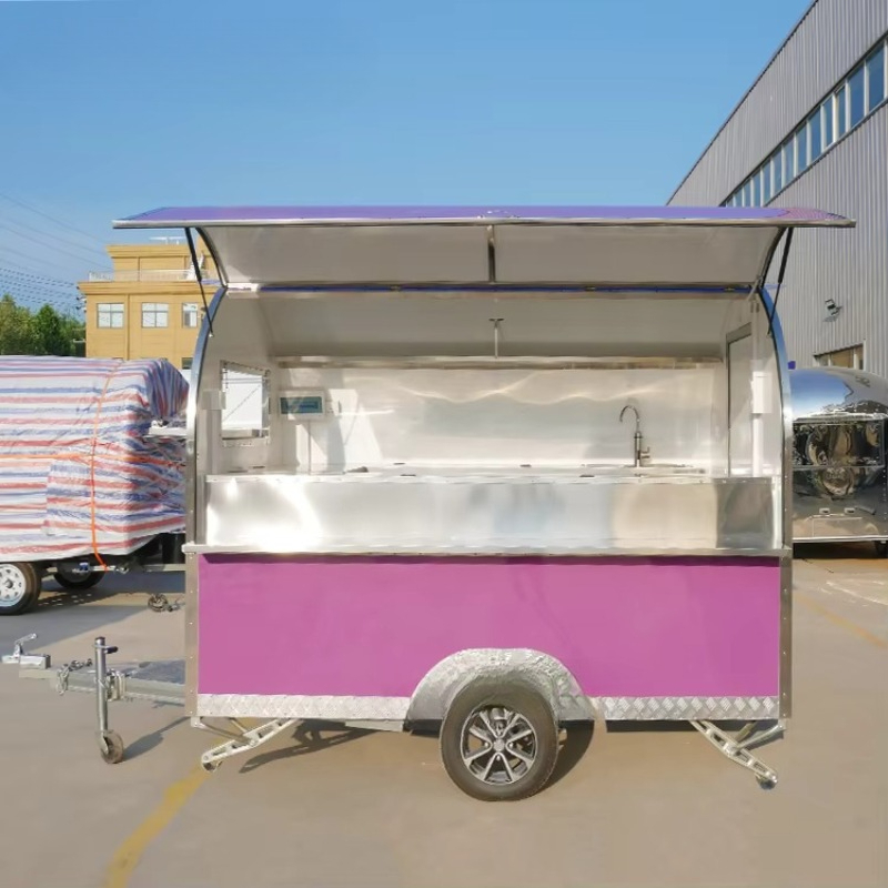 รถขายอาหารเคลื่อนที่ รถพ่วงขาย - Snacks Food Stall บทวิจารณ์และราคา