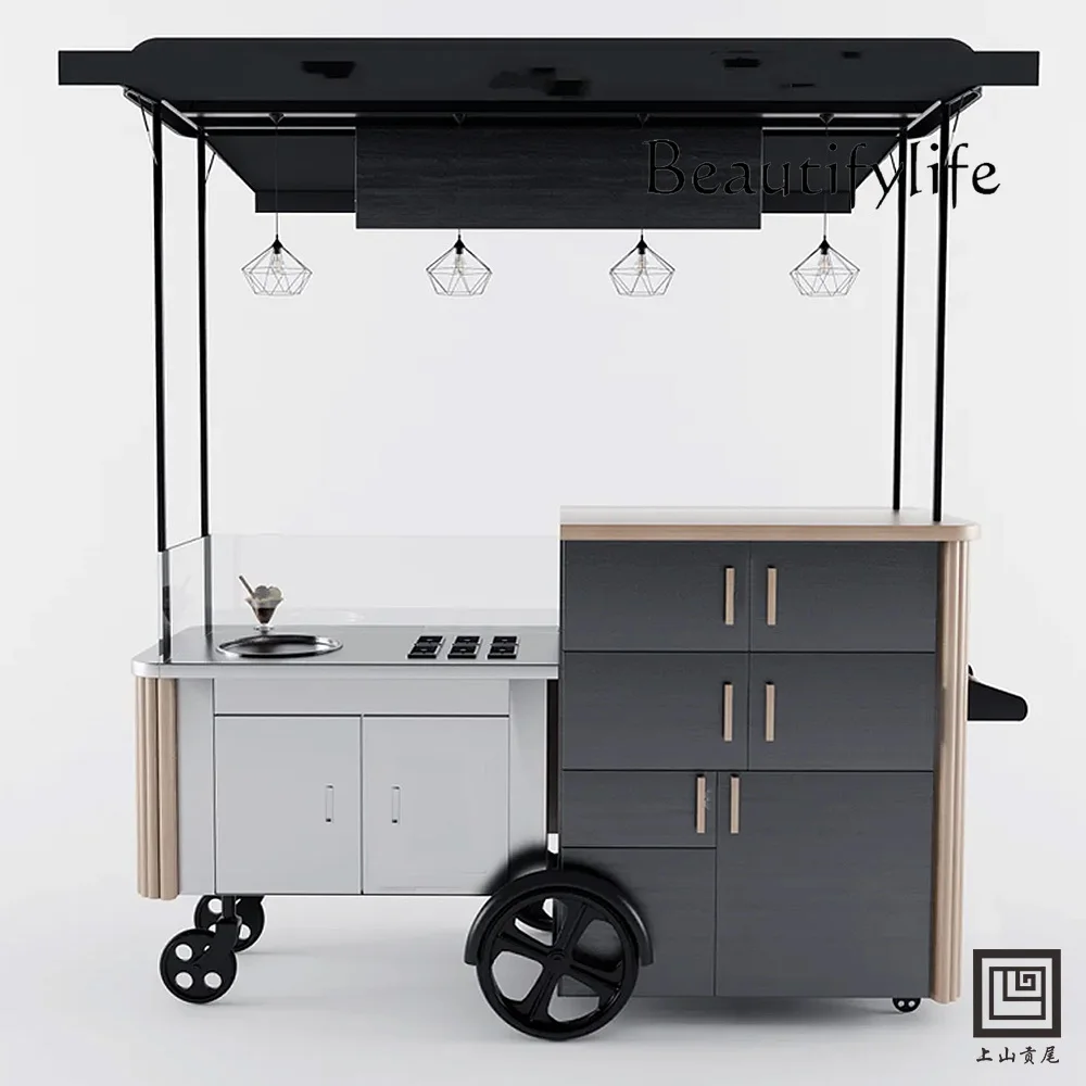รถเข็นขายอาหารเคลื่อนที่ รถขาย - Snacks Food Stall บทวิจารณ์และราคา