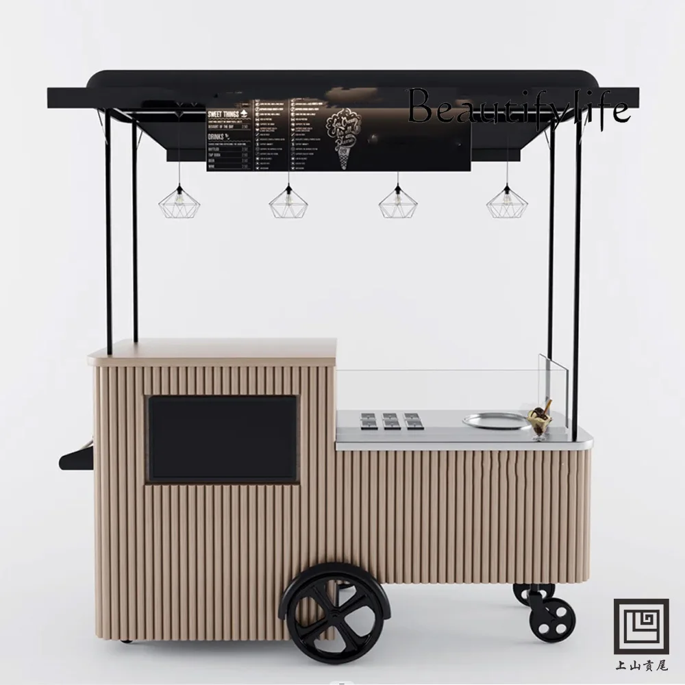 รถเข็นขายอาหารเคลื่อนที่ รถขาย - Snacks Food Stall บทวิจารณ์และราคา