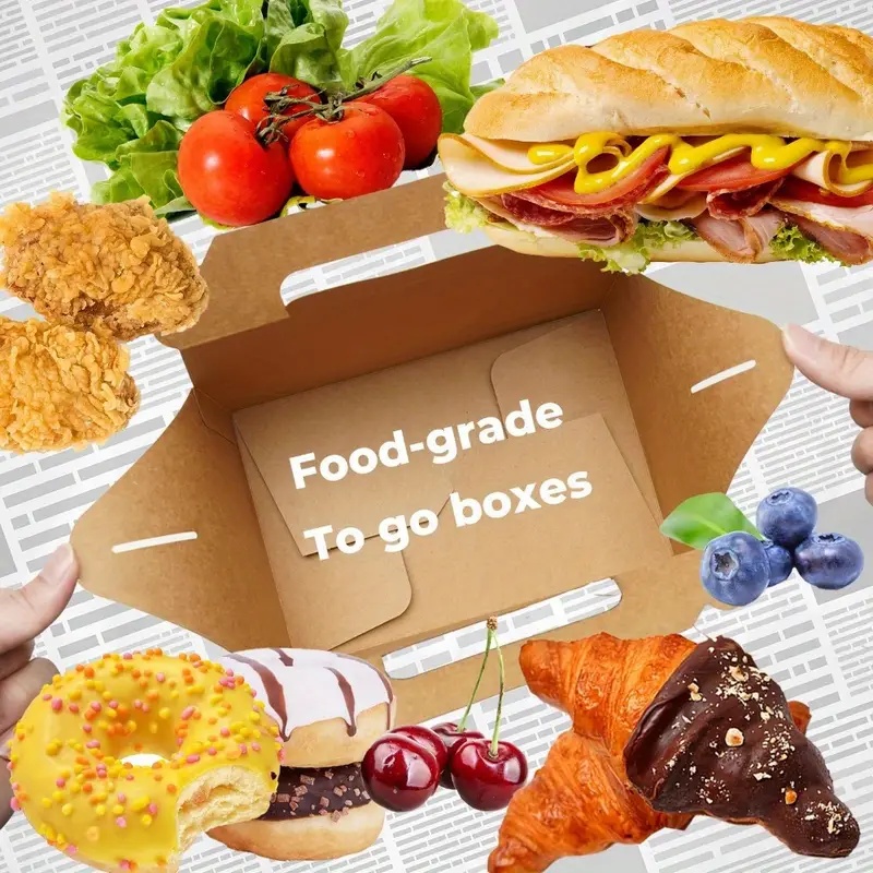 10/30 ชิ้นหน้าต่างโปร่งใสของขว - Food Like Snacks บทวิจารณ์และราคา