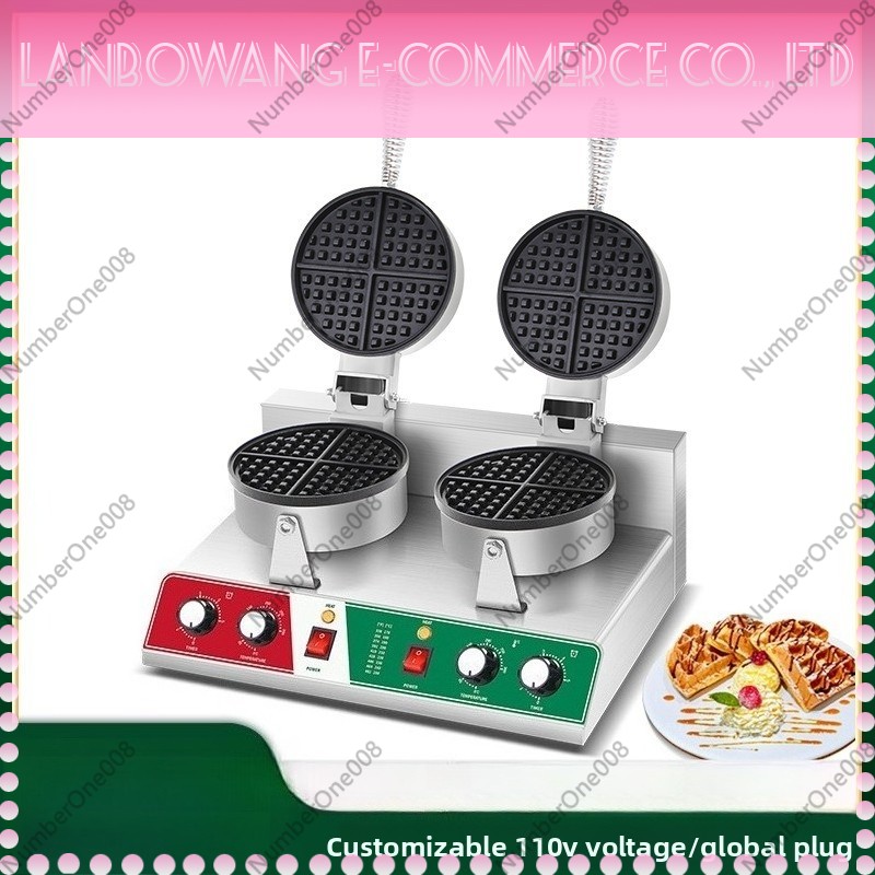 เครื่องทำวาฟเฟิลแบบหมุน กระทะเ - Snacks Food Stall บทวิจารณ์และราคา