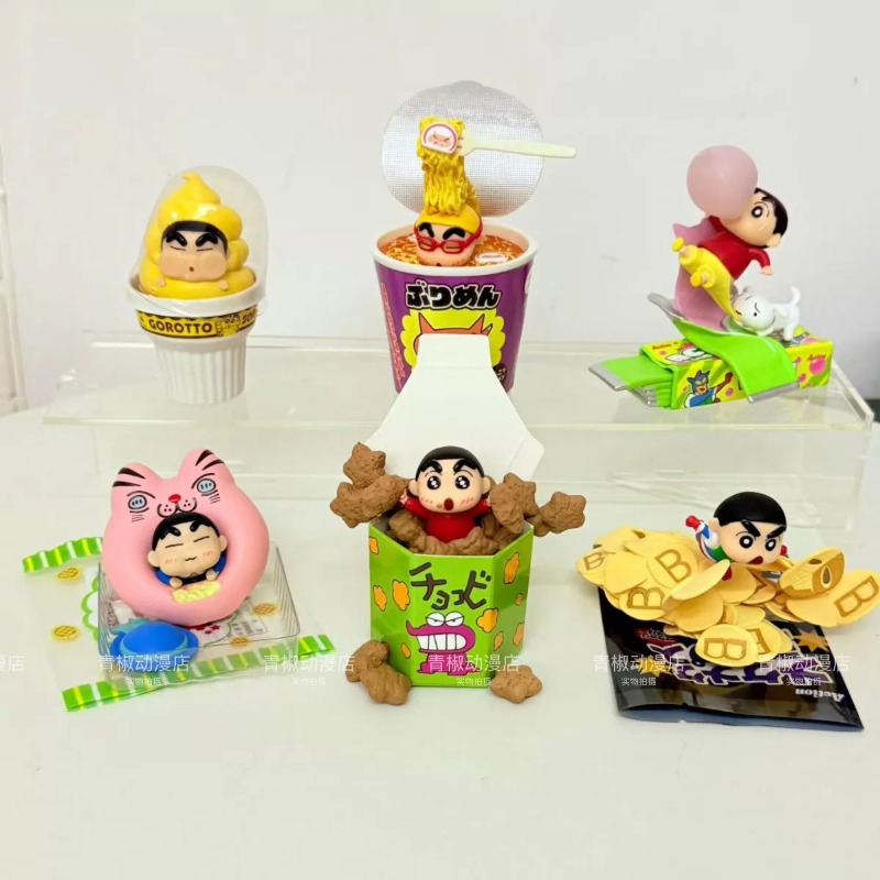 RE-MENT ครายอน ชินจัง ปาร์ตี้ข - Food Snacks Packaging บทวิจารณ์และราคา