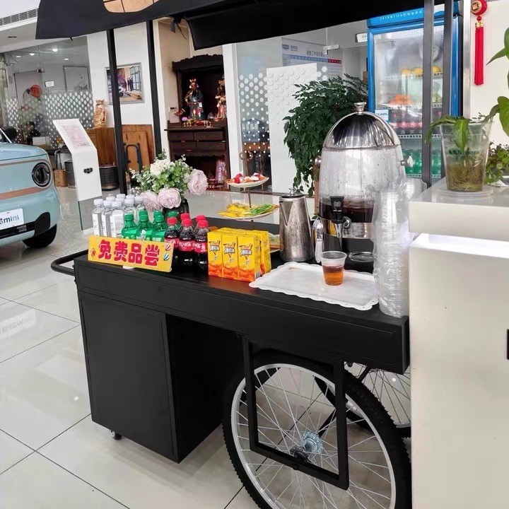 รถเข็นขายอาหารปรับแต่งได้ รถเข - Snacks Food Stall บทวิจารณ์และราคา