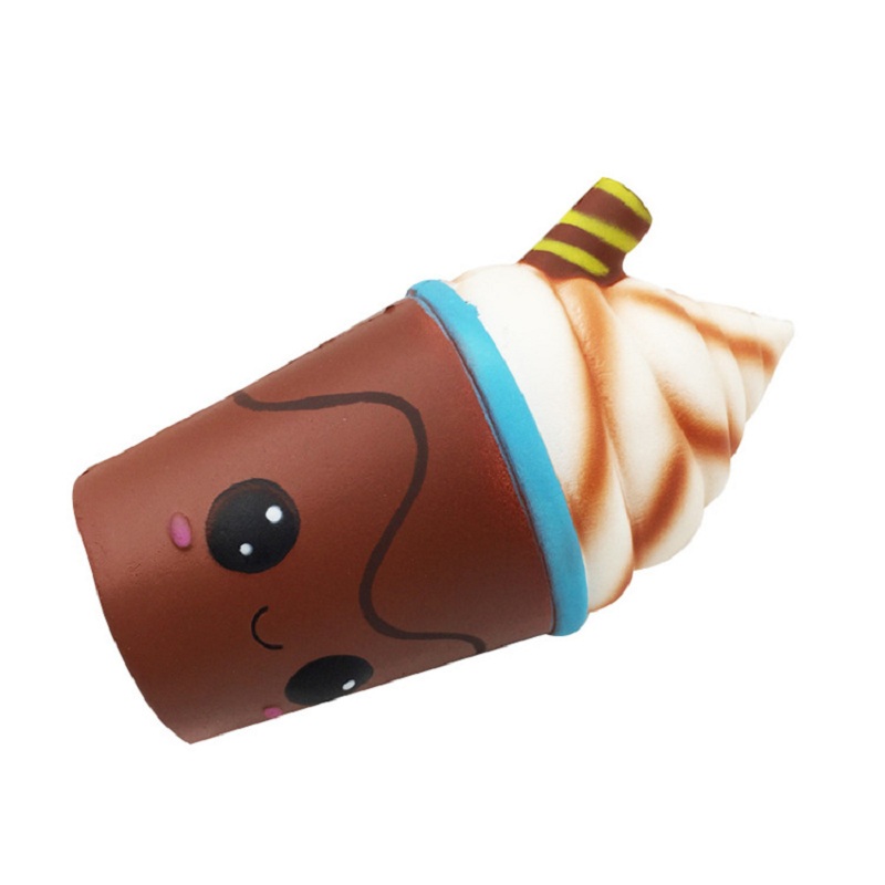 จัมโบ้ช็อกโกแลตไอศกรีม Squishy - Food Like Snacks บทวิจารณ์และราคา