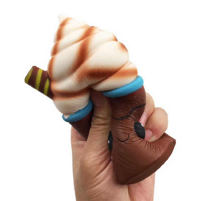 จัมโบ้ช็อกโกแลตไอศกรีม Squishy - Food Like Snacks บทวิจารณ์และราคา