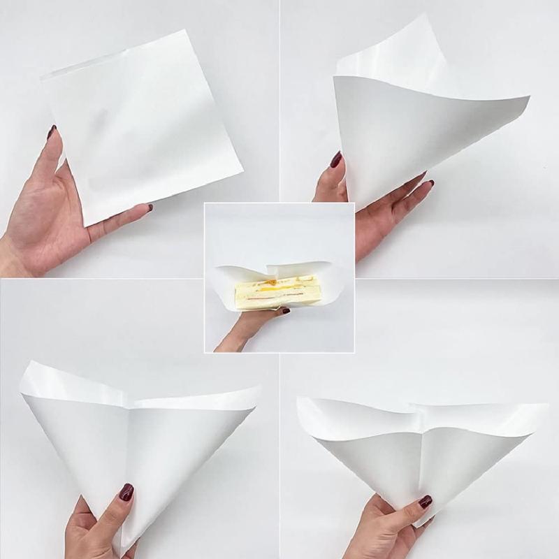 [ใหม่] 100 ชิ้น ถุงกระดาษกันไข - Food Snacks Packaging บทวิจารณ์และราคา