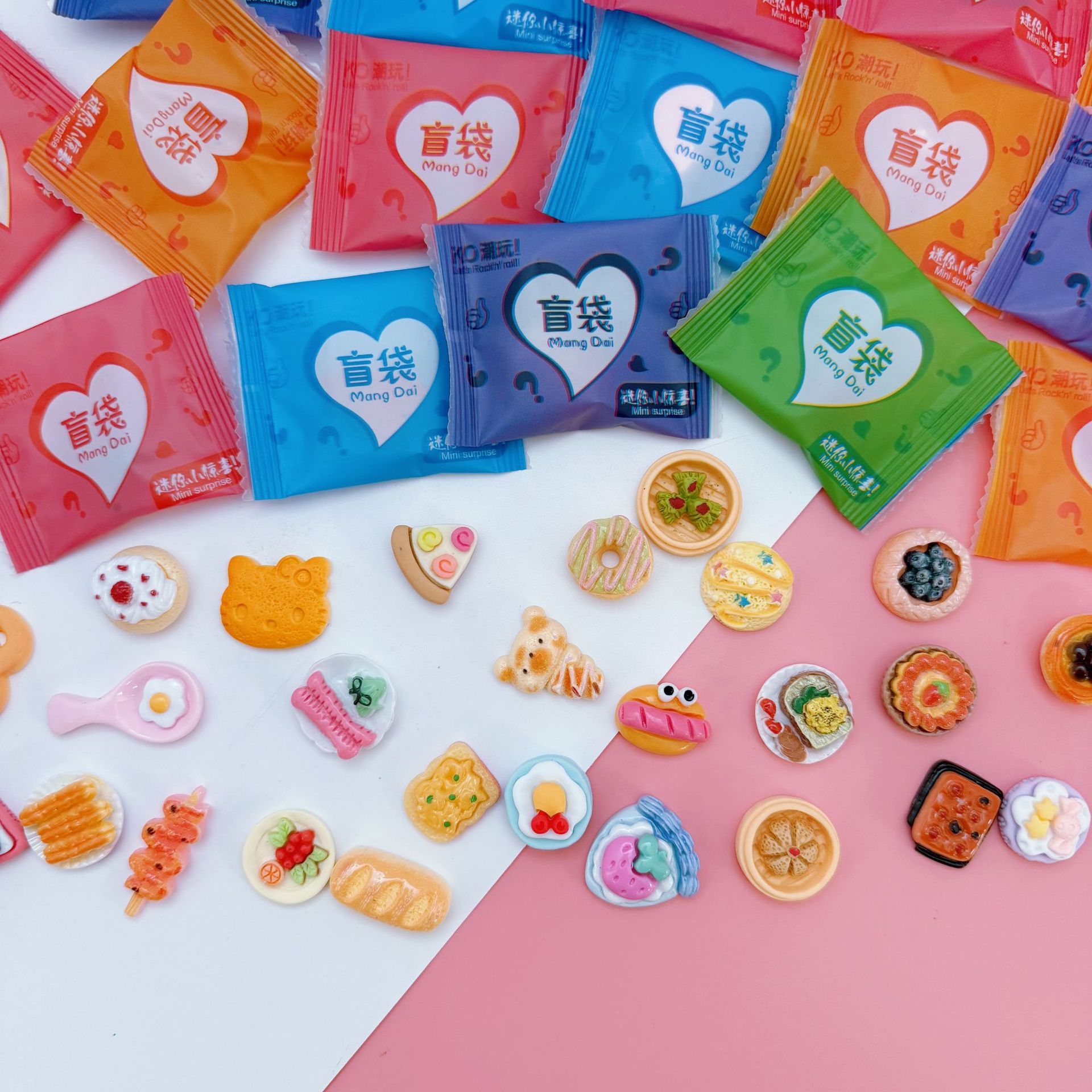 ถุงสุ่มอาหารจิ๋วไวรัล, ขวดจำลอ - Food Snacks Packaging บทวิจารณ์และราคา