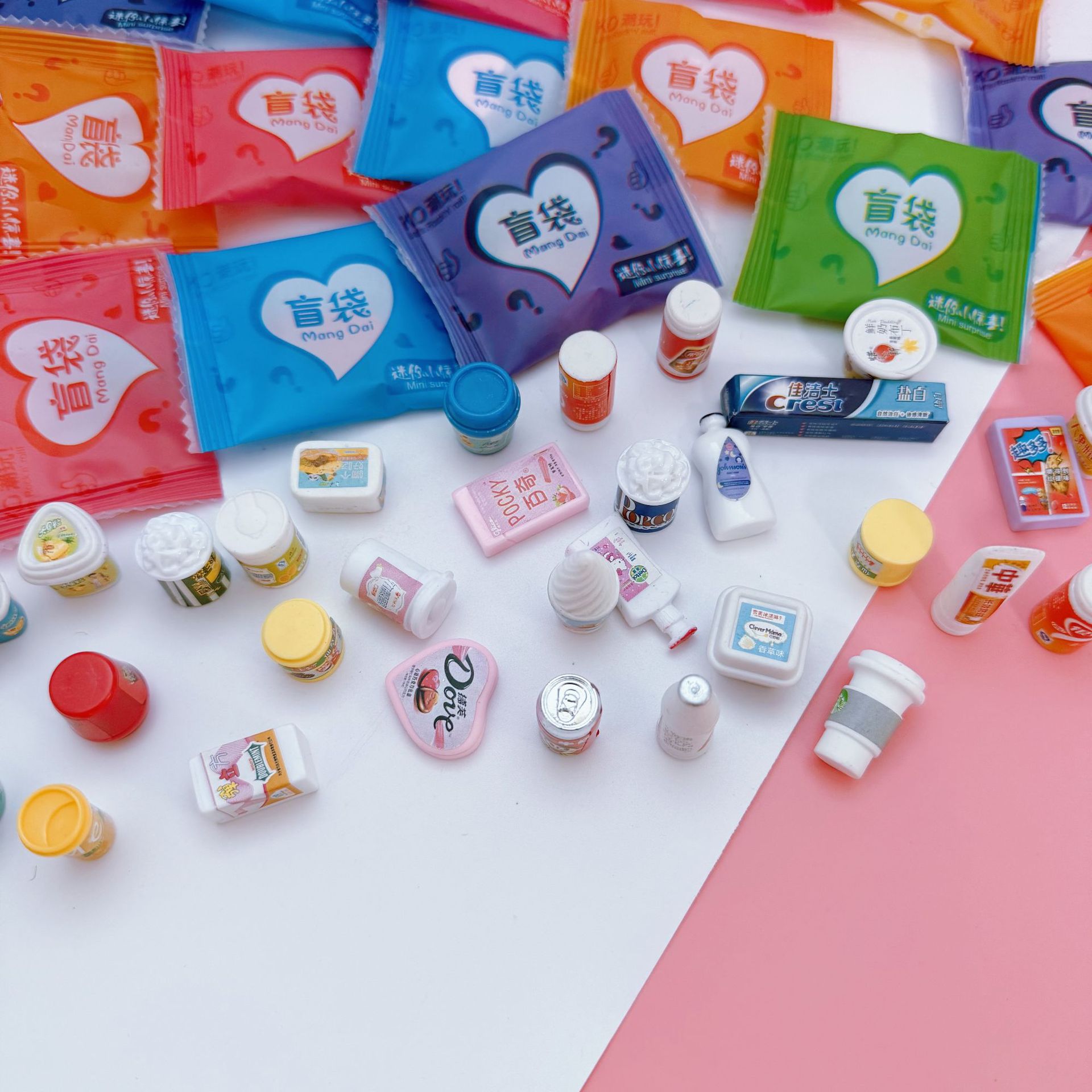 ถุงสุ่มอาหารจิ๋วไวรัล, ขวดจำลอ - Food Snacks Packaging บทวิจารณ์และราคา