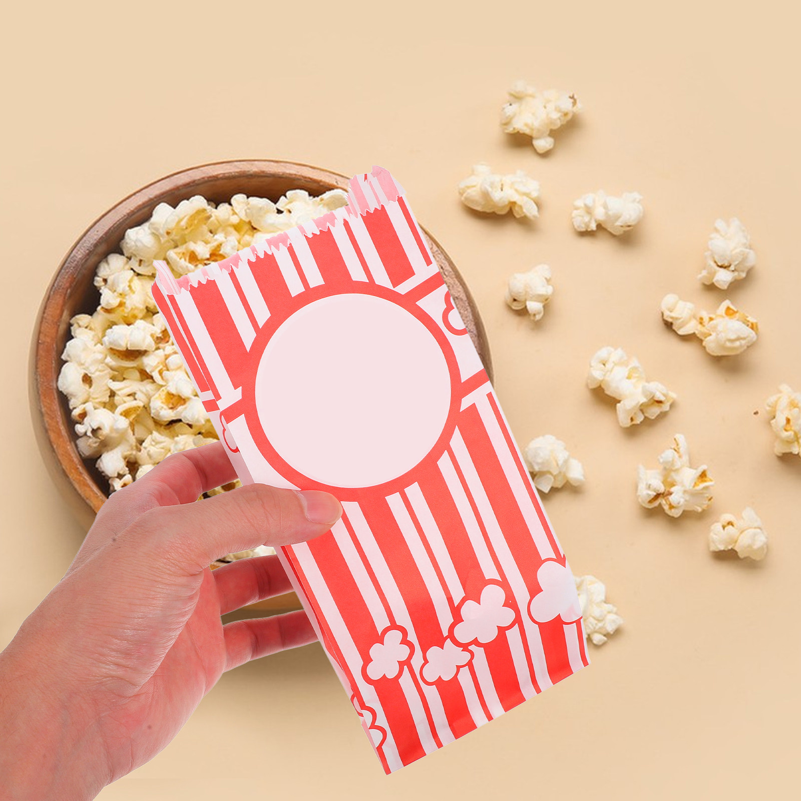 ถุงใส่ป๊อปคอร์นแบบกันน้ำมัน 30 - Food Snacks Packaging บทวิจารณ์และราคา